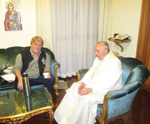 Gustavo Vera y el Papa